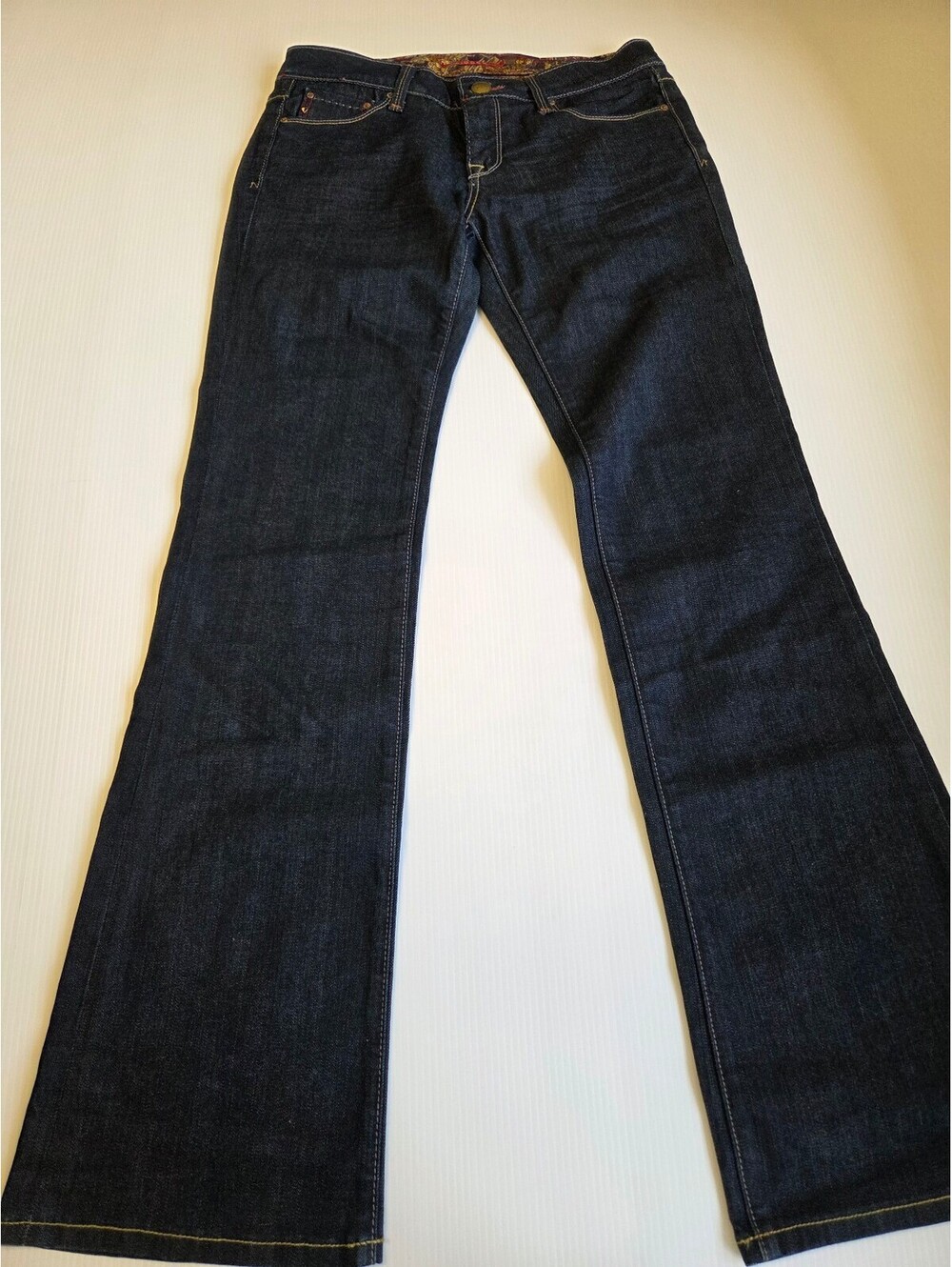 Vigoss Milan Boot Cut Dark Wash Denim Jeans Junior Size 5